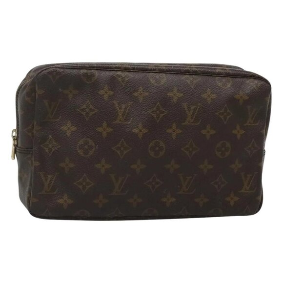 LOUIS VUITTON Monogram Trousse Toilette 28 Clutch Bag - Picture 1 of 15